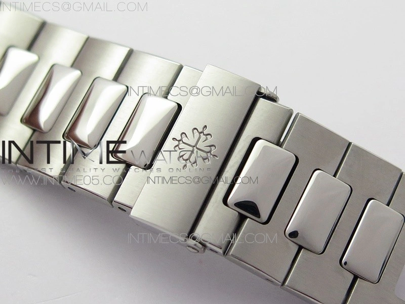 NAUTILUS 5726 SS GRF 1:1 BEST EDITION GRAY DIAL WORKING ANNUAL CALENDARON SS BRACELET A.324 V3